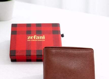 Zefani ClassicCraft Genuine Leather Bifold Wallet
