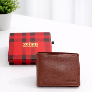 Zefani ClassicCraft Genuine Leather Bifold Wallet