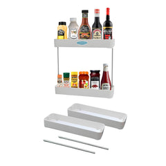 2-Layer Multi-Functional Storage Rack