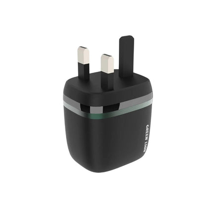 Green Lion Dual USB 12W Wall Charger UK