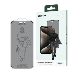 Green Lion Anthony 360° Privacy Screen Protector for iPhone 15 Pro Max