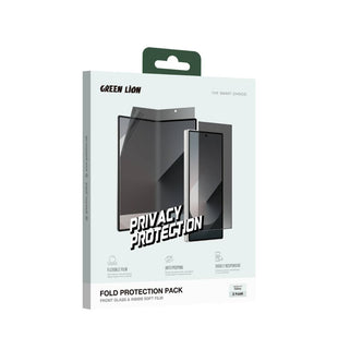 Green Lion Fold Privacy Protection Pack for Z Fold 6 - Black