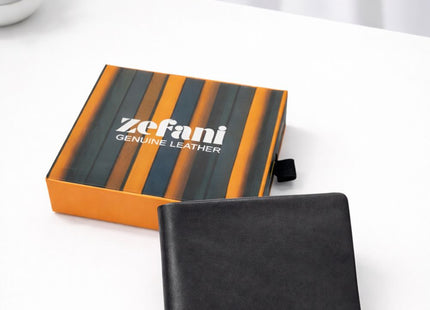 Zefani Genuine Leather Bi-Fold Wallet for Men