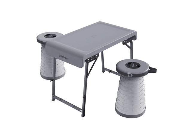 Porodo Lifestyle Compact Portable Outdoor Table Set