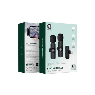 Green Lion 3 in 1 Wireless Microphone