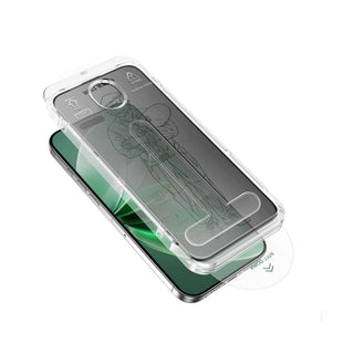 Green Lion Picasso 3D Privacy Glass With Alignment Tray iPhone 16 Plus - Black