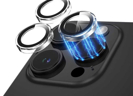 Green Lion Trio Camera Lens for iPhone 15 Pro / iPhone 15 Pro Max -Clear