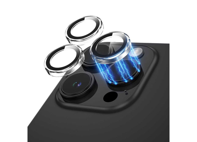 Green Lion Trio Camera Lens for iPhone 15 Pro / iPhone 15 Pro Max -Clear