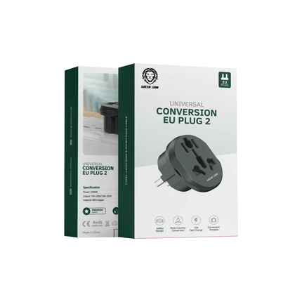 Green Lion Universal Conversion EU Plug 2