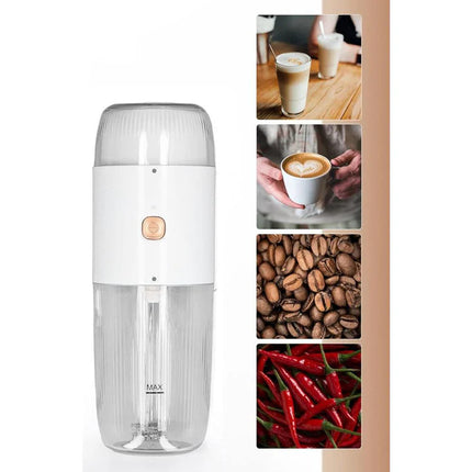 LePresso 2in1 45W Portable Milk Frother and Grinder