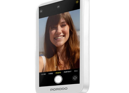 Magnetic selfie monitor