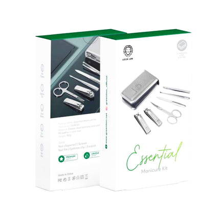 Green Lion Essential Manicure Kit Silver