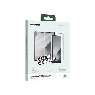 Green Lion Fold Protection Pack For Z Fold 6 - Clear