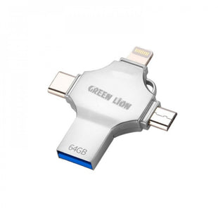 Green Lion 4-in-1 USB Flash Drive