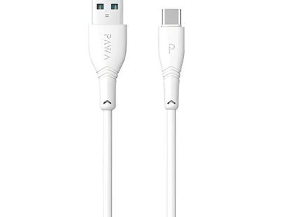 PAWA PocketMini Dual USB Travel Charger UK Standard With USB-A to Type-C Cable