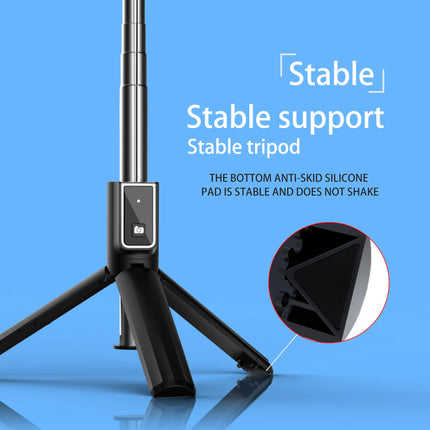 Earldom Wireless Bluetooth Tripod Photography Selfie Stick for Phones