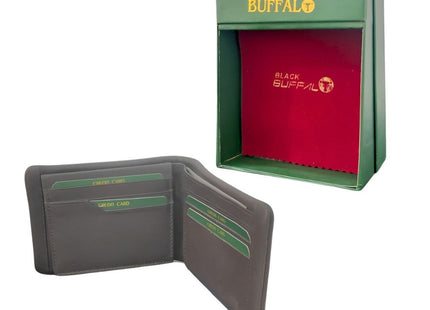 Black Buffalo Premium Leather Wallet