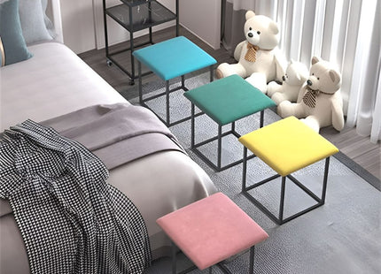 5 in 1 Seating sofa Cube Table with Casters Stackable Table Chair Sets