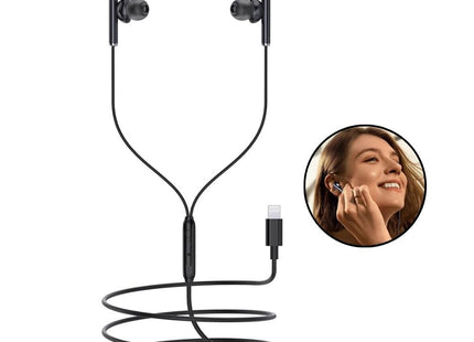 Pawa Chords In-Ear Edition Stereo Headphone wth Lightning Connector - Black