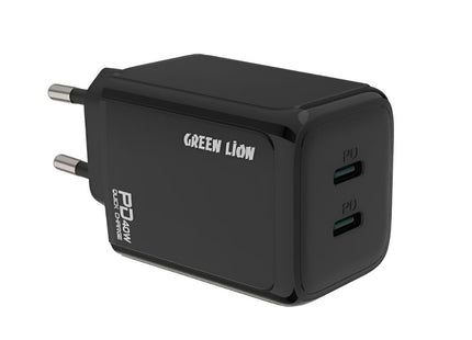 Green Lion 40W Dual PD Wall Charger With USB-C To USB-C Cable EU