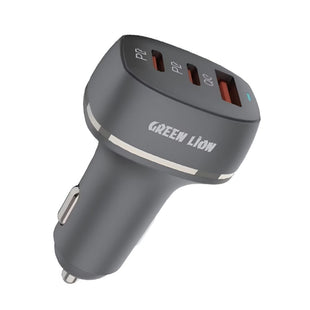 Green Lion Dual PD & QC 3.0 50W Car Charger With USB-C To USB-C Cable
