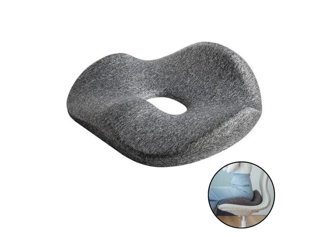 MOVIX Orthopedic Memory Foam Non-slip Posture Chair Seat Cushion