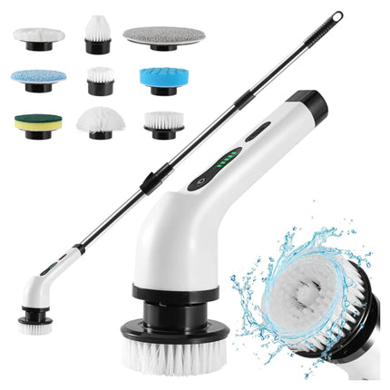 Cordless cleaning brush