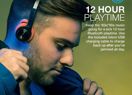 JLAB Rewind Wireless Retro Headphones