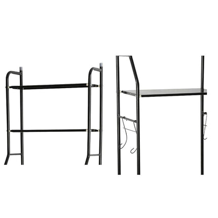 3 Tier Bathroom Rack – Black - Xpressouq