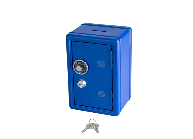 Metal Strap Lock - Mini Cash Box