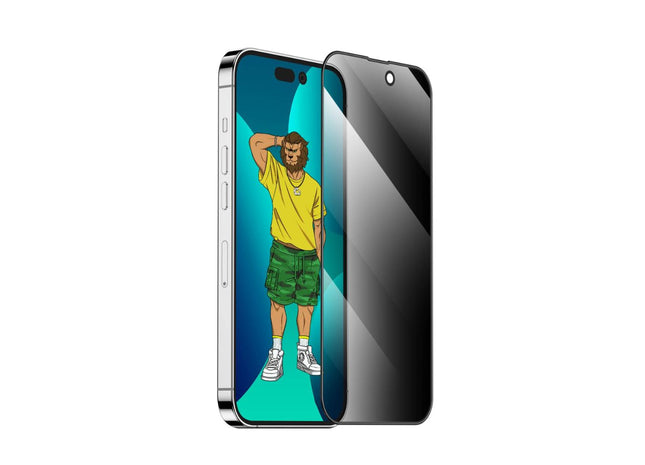 Green Lion 3D Silicone Privacy Glass Screen Protector for iPhone 13 Pro Max/14 Plus (6.7")