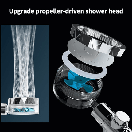 Turbocharged Shower Head