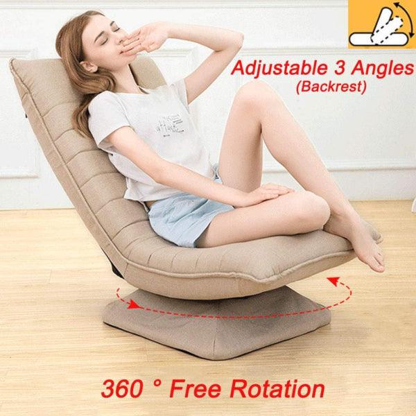 360 Rotation Adjustable Moon Chair - Xpressouq