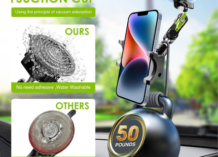 360 adjustable phone holder