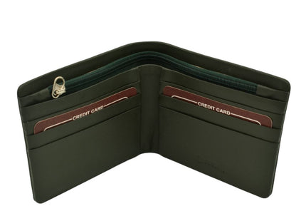 Zefani Genuine Leather Bi-Fold Wallet for Men