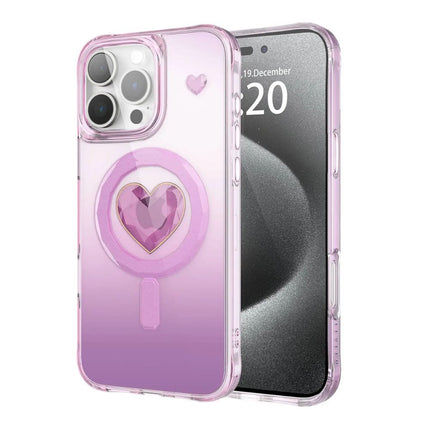 Levelo Hearts Magsafe Case For iPhone 16 Pro