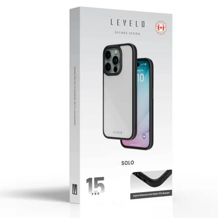 Levelo Solo Case for iPhone 15 Pro