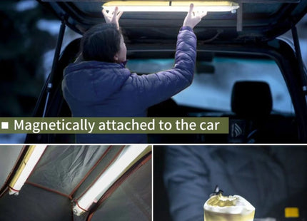 ZTARX Foldable Magnetic Fill Light for Car Camping USB Charging