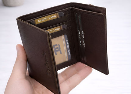 DeCardin Premium Genuine Leather Bi-Fold Wallet for Men