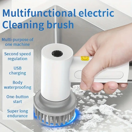 Portable Electric Spin Scrubber