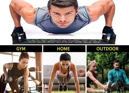 Multi-function Foldable Portable Push-Up Board