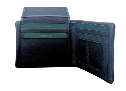 Black Buffalo Blue Wallet