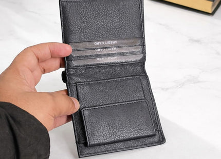 DeCardin Premium Bi-Fold Leather Wallet for Men