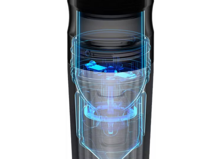 Lepresso Portable Mini Coffee Maker With Grinder and Stainless Steel Mug