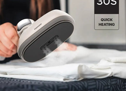 Porodo Lifestyle Retro Thermometer Steam & Heat Iron - White