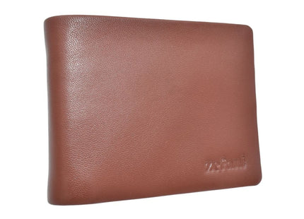 ZEFANI Premium Genuine Leather Bi-Fold Wallet for Men