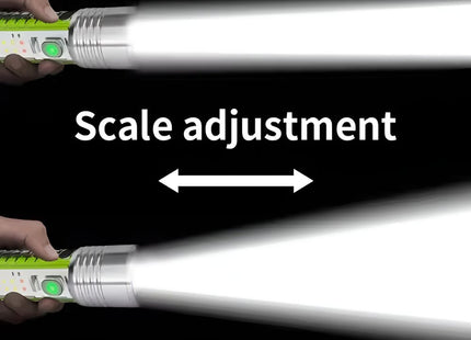 Multifunctional Zoom Flashlight 520A