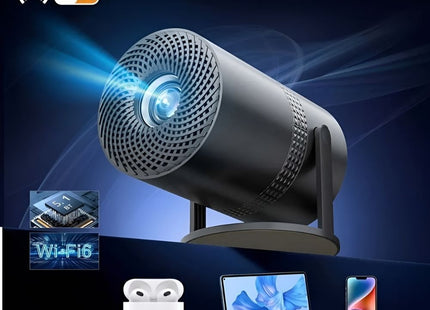 Rechargeable ultra HD led source projector