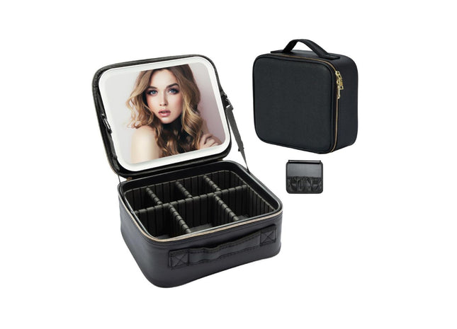 LED Makeup Mirror Handheld Makeup Box