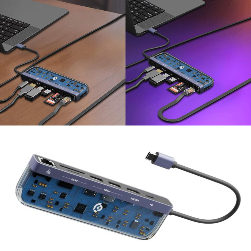 Multi Sample Hub Color Plug-and-play hub